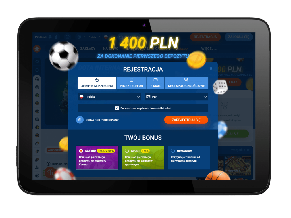 Mostbet Polska – strona z zakładami sportowymi i kasynem Mostbet.pl